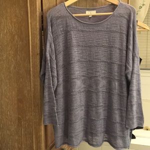 Lou and Grey open weave sweater